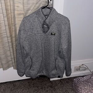 LL Bean quarter button sweatshirt